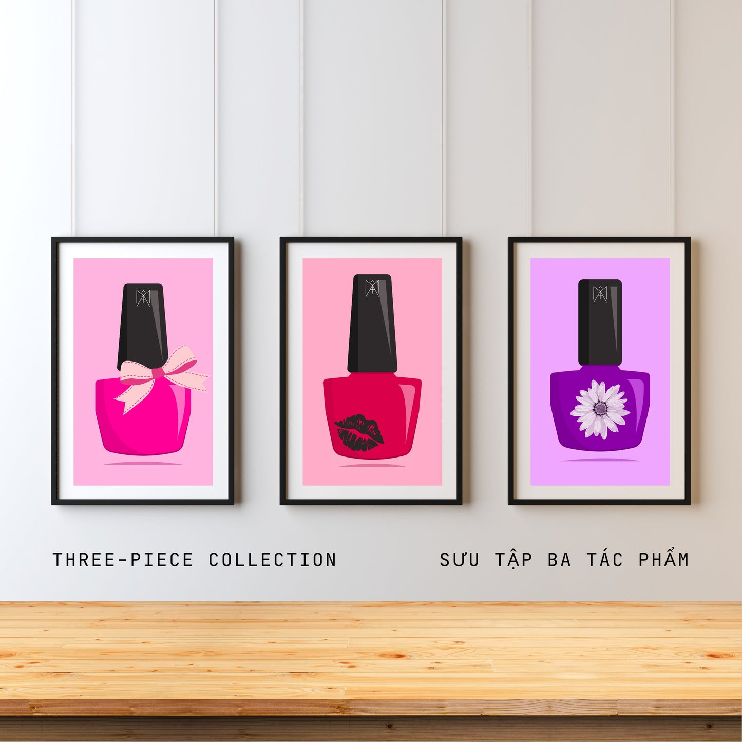 Bow Nail Polish- Màu Sơn Và Nơ